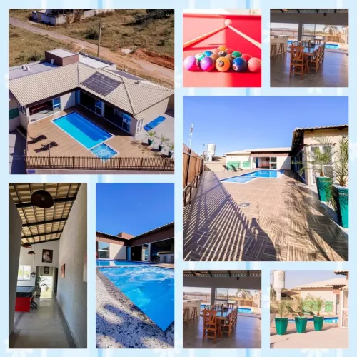 Casa de aluguel por temporada Caldas Novas até 20 pessoas