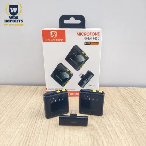 Microfone De Lapela Sem fio para Ios- Hmaston