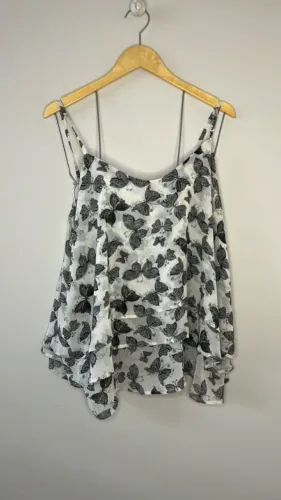 blusa regata branca tamanho g