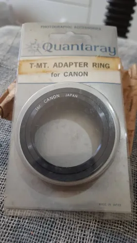 Adaptador para Câmera Quantaray T-MT para Canon
