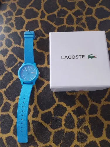  Relógio Lacoste Masculino Azul. ORIGINAL 