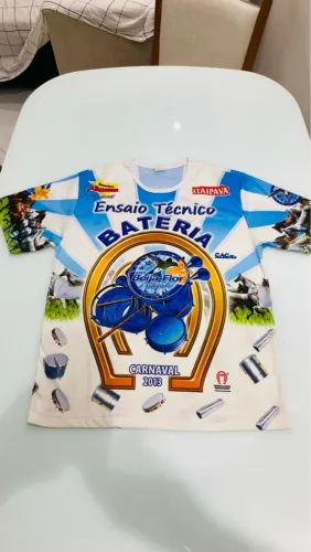 Camisa Escola de Samba Beija-Flor de Nilópolis 2013 (Bateria)
