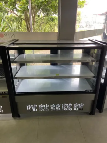 PVNP-125 VITRINE NATURAL 1,25M PLATINUM - POLAR