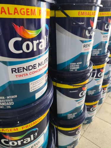 Tinta Rende Muito CORAL R$349,90un Pix 