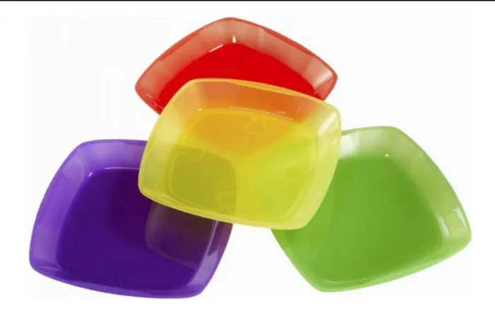 Pratos Quechua Coloridos - Kit com 4 - Super Leves