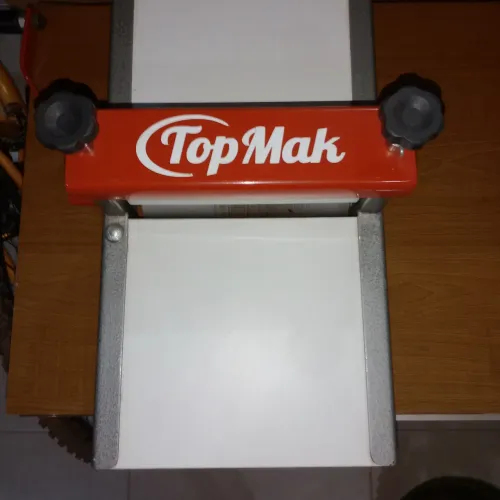 Máquina de corte e vinco manual marca Topmak 50x20