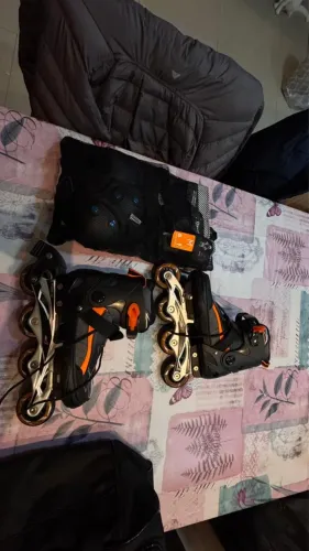 Roller / patins com kit protetor