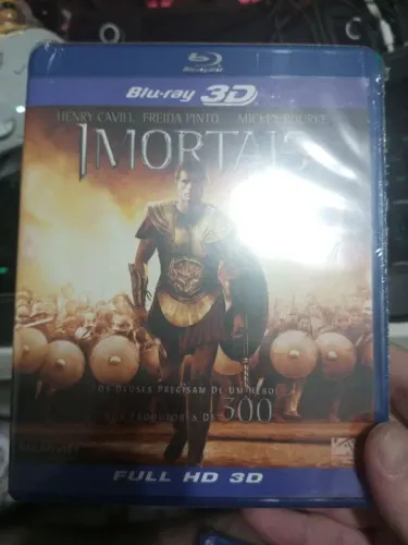 Blu-ray 2D e 3D Immortals imortais novo lacrado