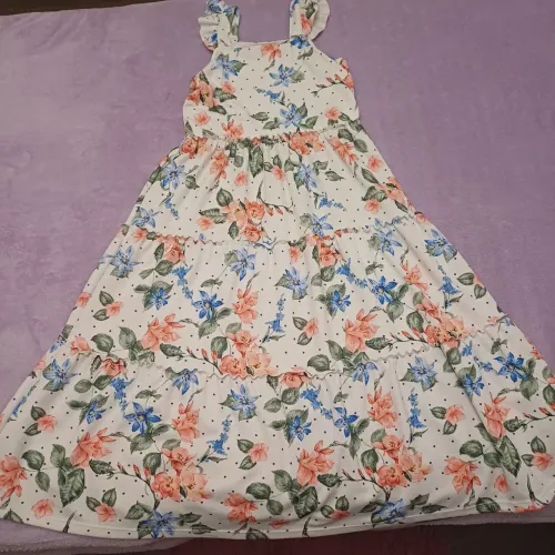 Vestido floral infantil