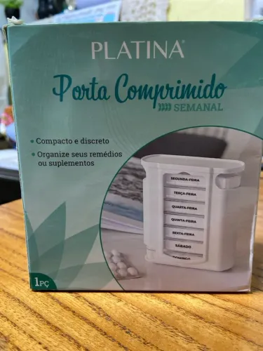 Porta comprimidos semanal 