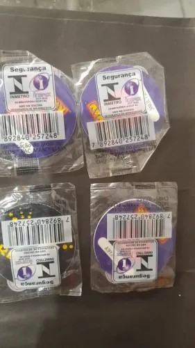 Pacote de 4 Cartas Tazos Pac-Man - Inmetro