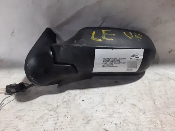 Retrovisor Externo Lado Esquerdo Fiat Uno Fire 1983 Até 2010