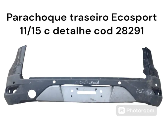 Parachoque traseiro Ecosport 11/15 com detalhe