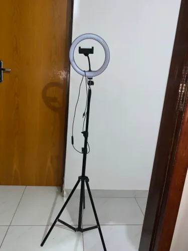 Ring light com tripé 