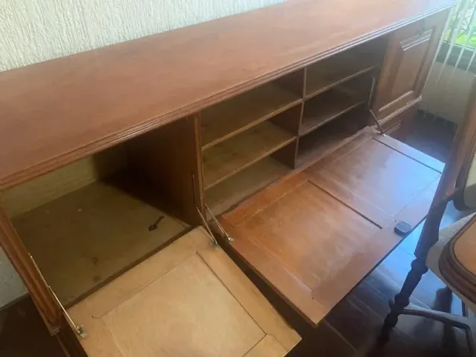 Balcão Buffet Aparador de Madeira Maciça para Sala de Jantar