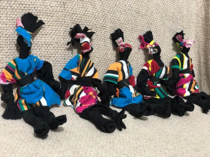 Bonecas de pano/Artesanato/Lembrancinhas/Cultura africana