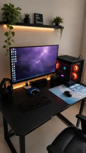 PC Gamer Completo + Monitor 32" QHD 165Hz + Periféricos