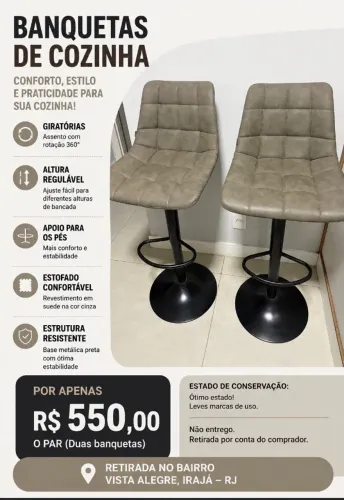 Banqueta de cozinha