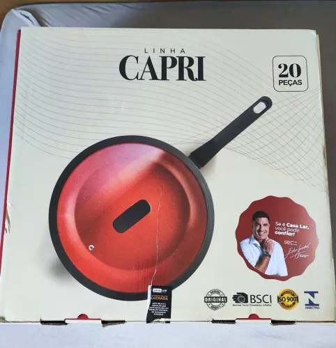 Jogo de Panelas Capri - 20 peças