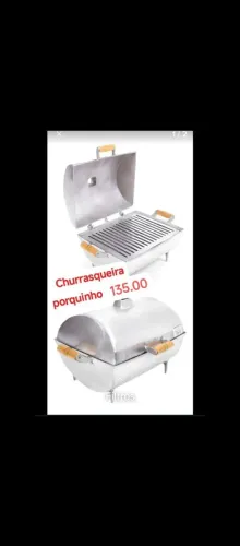 Churrasqueira porquinho p vida toda