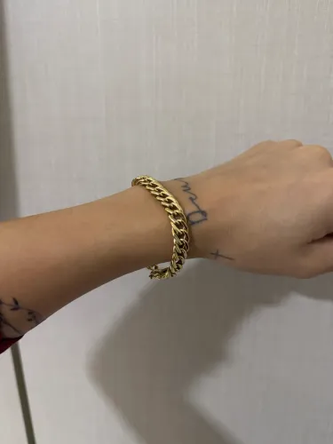Pulseira de ouro feminina