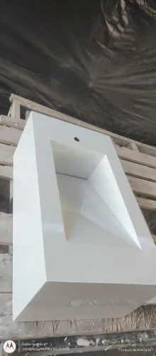 Lavatório para banheiro em porcelanato