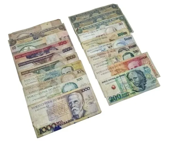 50 Cédulas Antigas