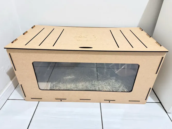 Terrário para Hamster Novo