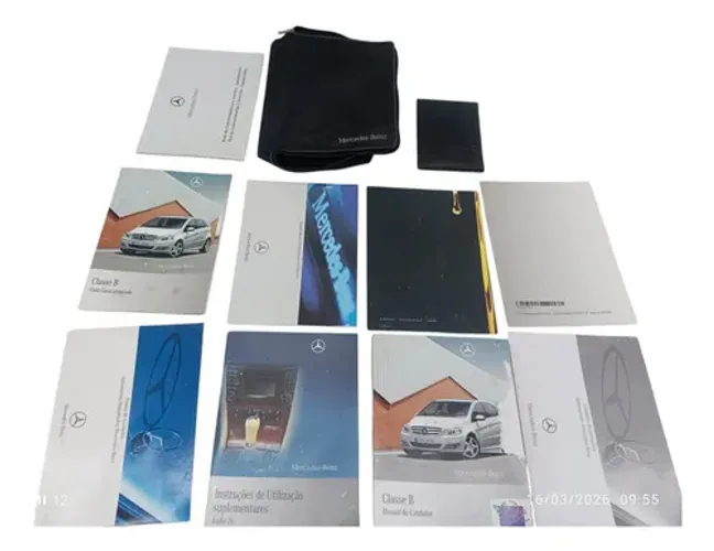 Manual Proprietario Mercedes Benz Class B 180 2009 2010