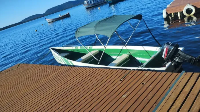 Barco fibra de vidro