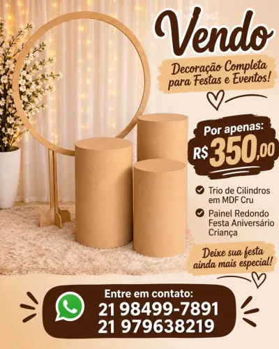 Estou vendendo essa Decoração por apenas 350!!