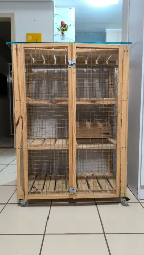 Gaiola/ viveiro para roedores coelho chinchila