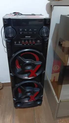 Caixa de Som Amvox ACA 1000 New X 1000rms