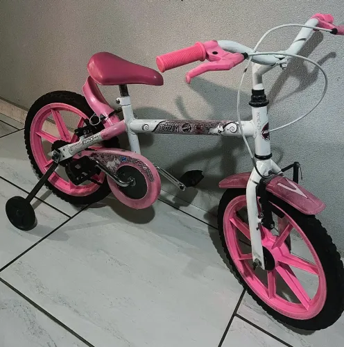 Bicicleta infantil Track Unicórnio Aro16.