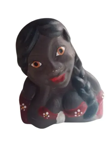 Namoradeira de Janela - Escultura Decorativa Artesanal (11 cm)