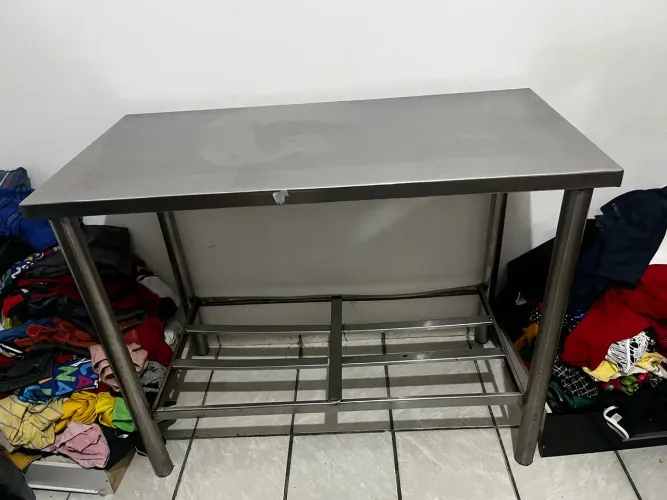 MESA INOX 1,20cm