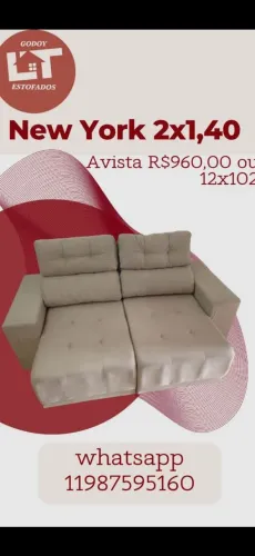 Sofa Retrátil e Reclinável New york venham conferir!!!