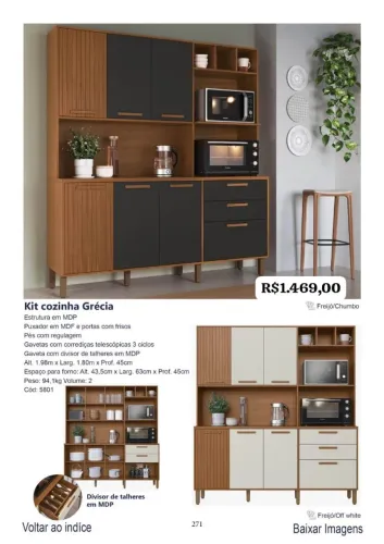 Kit Cozinha Grécia 