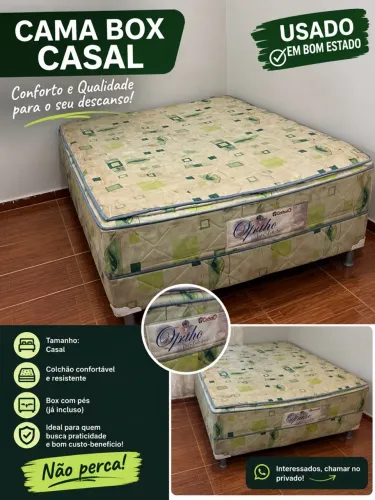 Cama semi nova