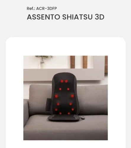 Cadeira de massagem ( shiatsu)