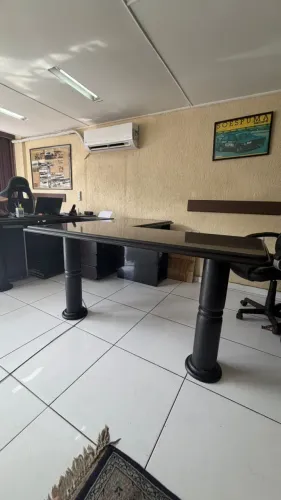 Mesas de Escritório em L em Granito Trabalhado