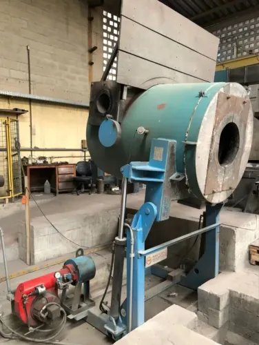 Forno Refusao de alumínio