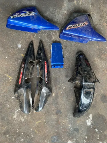 Kit carenagem cg titan de 2004 a 2008 para pintura original Honda