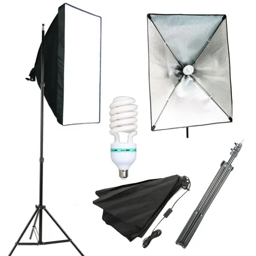 Kit Luz Soft Light 2 refletores 5.6k e 3.2k 