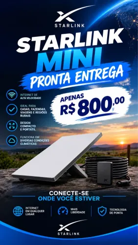 Starlink mini pronta entrega