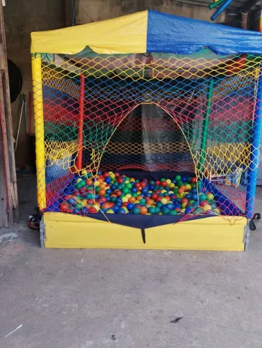 Piscina de bolinhas casinha de bolinhas