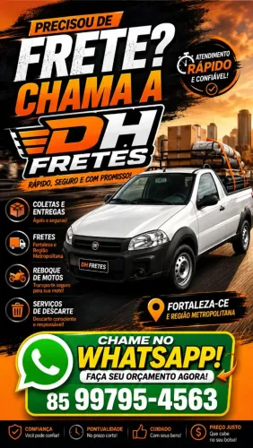 Frete Fortaleza e região