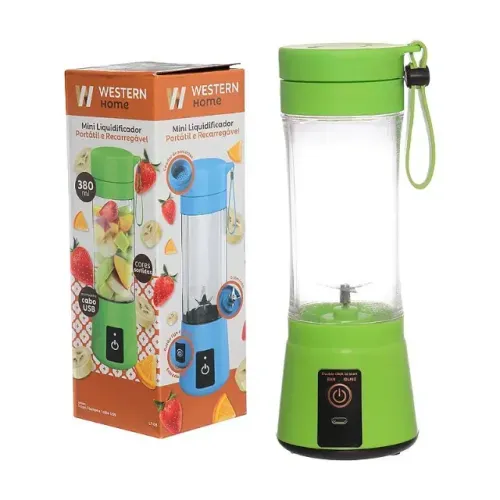 Mini Liquidificador Portátil (NOVO)