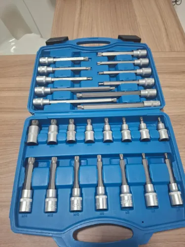 Jogo de soquete torx
