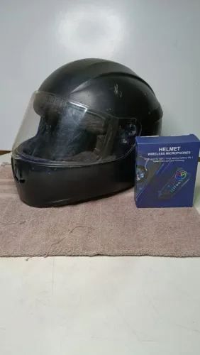 Capacete Fly f9 com intercomunicador incluso